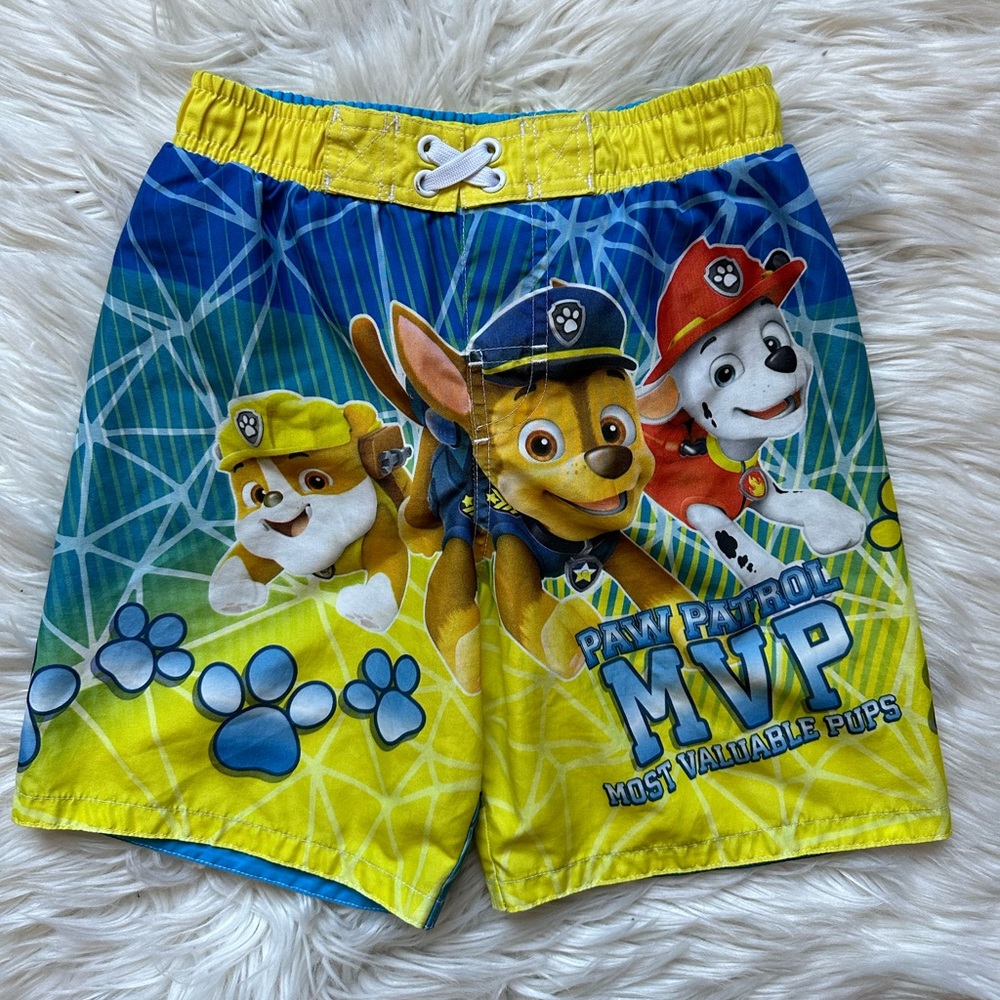 Boys’ Paw Patrol swim trunks